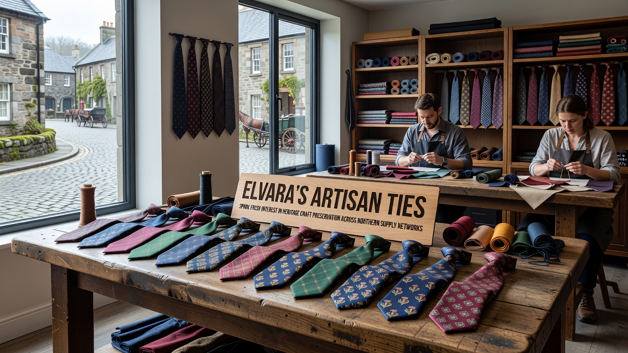 Elvara's Artisan Ties Spark Fresh Interest in Heritage Craft Preservation Across Northern Supply Networks