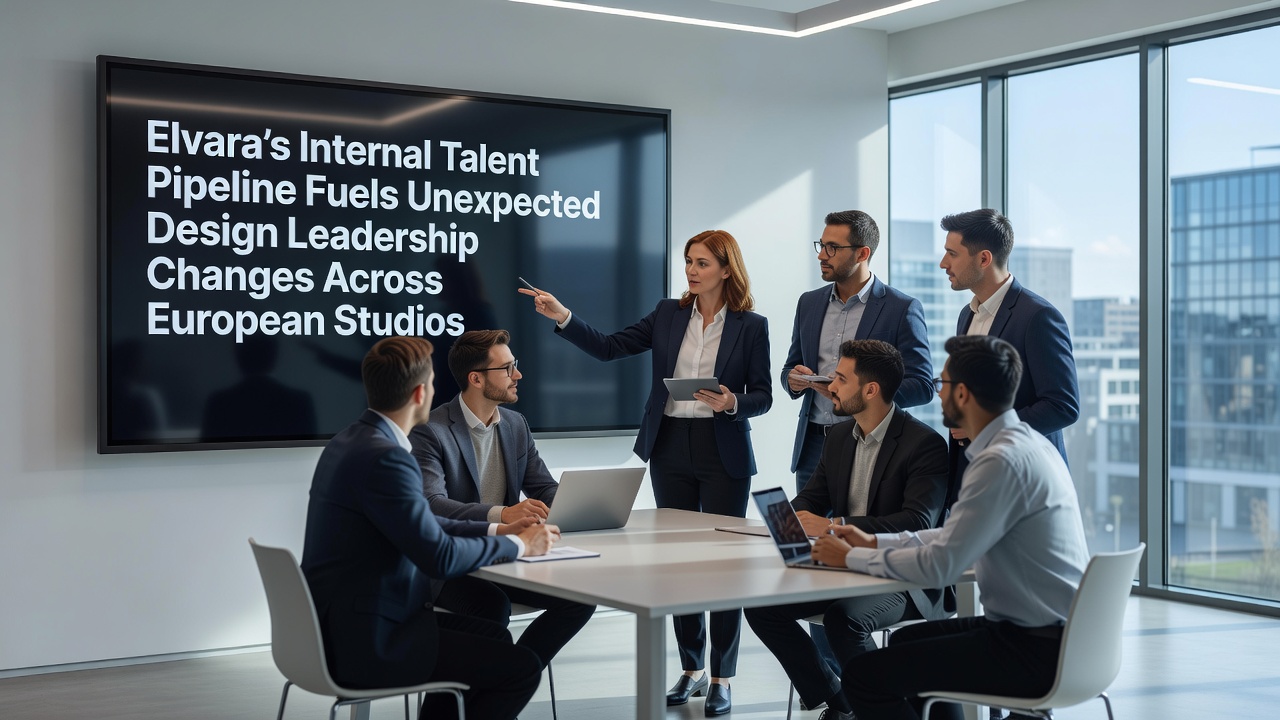 Elvara's Internal Talent Pipeline Fuels Unexpected Design Leadership Changes Across European Studios
