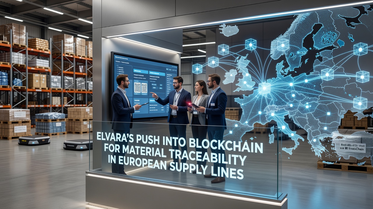 Elvara's Push Into Blockchain for Material Traceability in European Supply Lines